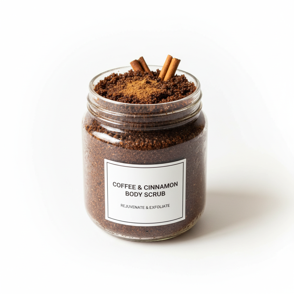 Soft Petals Coffee Body Scrub